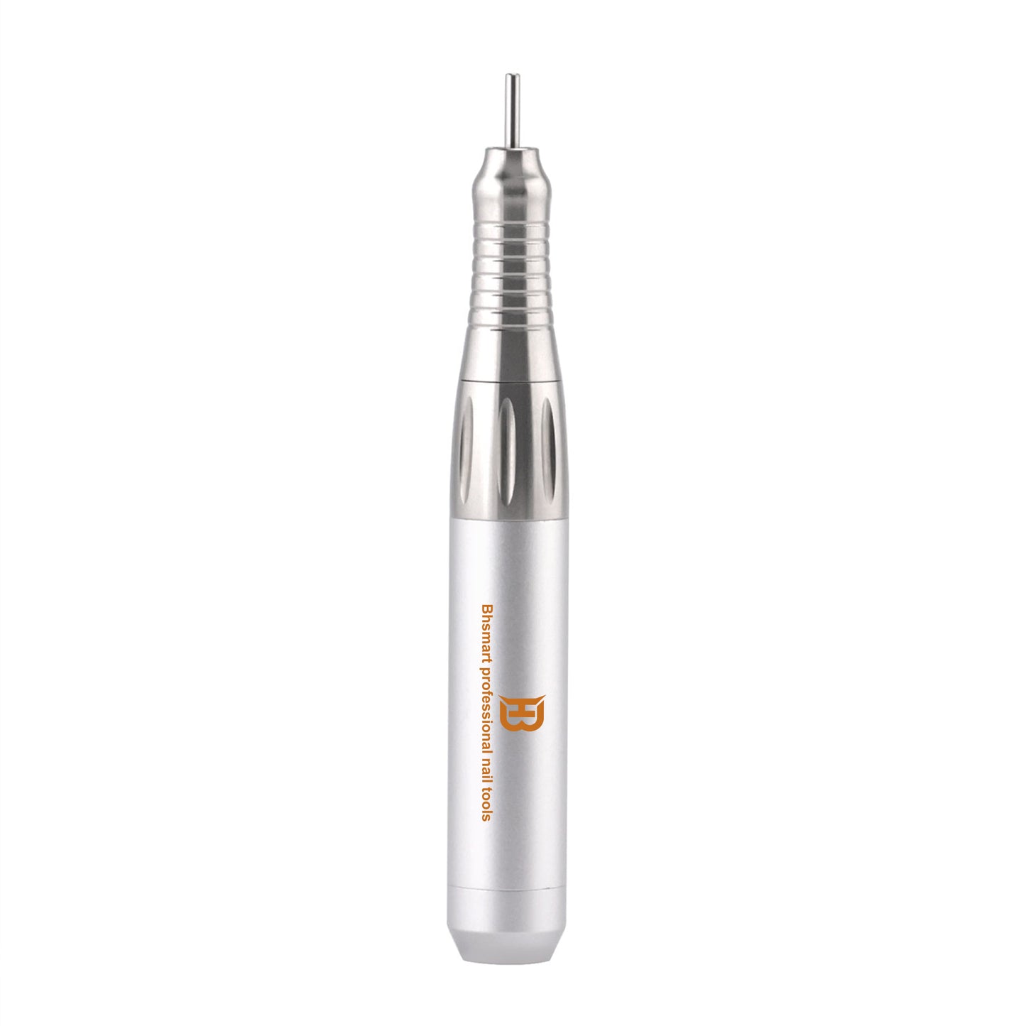 BHSMART High Power Nail Driller Handpiece Quiet and Vibration-Free Professional Electric Nail Drill Machine with Multiple Connector Cables, Silver