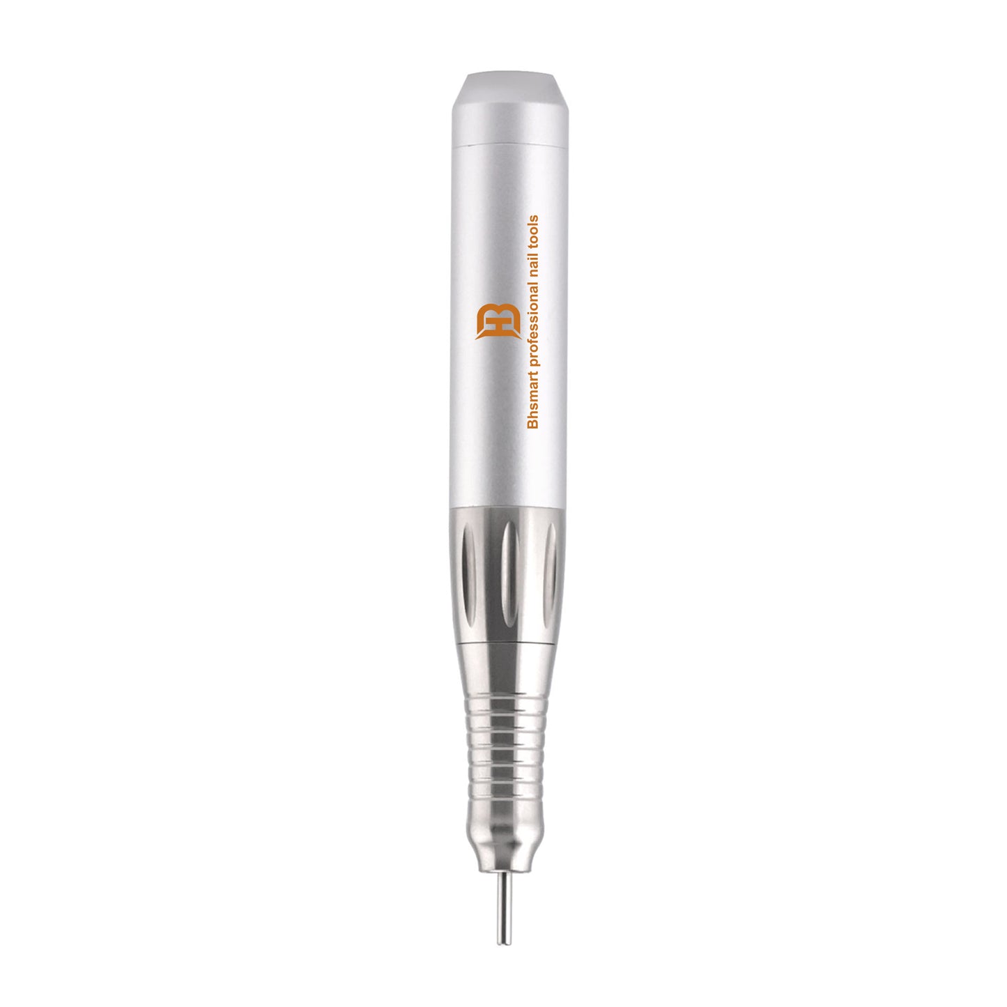 BHSMART High Power Nail Driller Handpiece Quiet and Vibration-Free Professional Electric Nail Drill Machine with Multiple Connector Cables, Silver