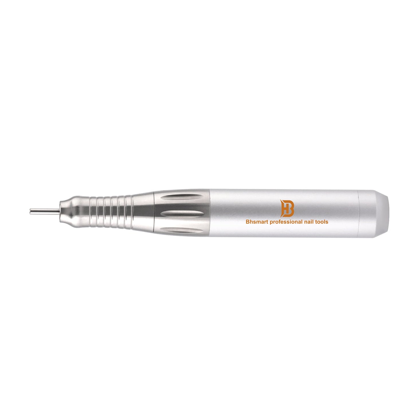 BHSMART High Power Nail Driller Handpiece Quiet and Vibration-Free Professional Electric Nail Drill Machine with Multiple Connector Cables, Silver