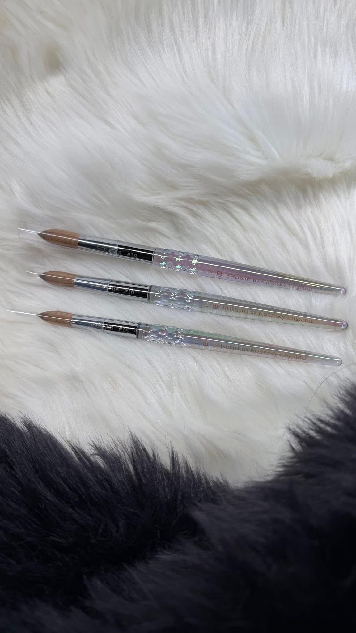 BHSMART Professional 100% Kolinsky Acrylic Nail Brush