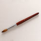 BHSMART Premium Quality Acrylic Nail Brush 100% Kolinsky Professional Wooden Handle
