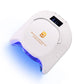BHSMART- Pro Professional Hybrid 86W Wireless Rechargeable UV LED Nail Curing Lamp Cordless Nail Dryer for Gel Nails, Manicure, Pedicure White
