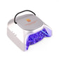 BHSMART- Pro Professional Hybrid 86W Wireless Rechargeable UV LED Nail Curing Lamp Cordless Nail Dryer for Gel Nails, Manicure, Pedicure Silver