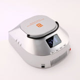 BHSMART- Pro Professional Hybrid 86W Wireless Rechargeable UV LED Nail Curing Lamp Cordless Nail Dryer for Gel Nails, Manicure, Pedicure Silver